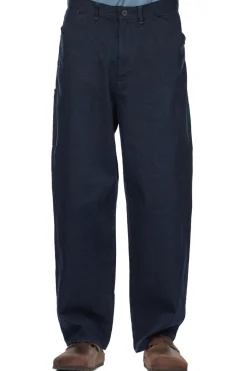 Online Still by Hand 11.5oz Denim Straight Pants - Dark Navy