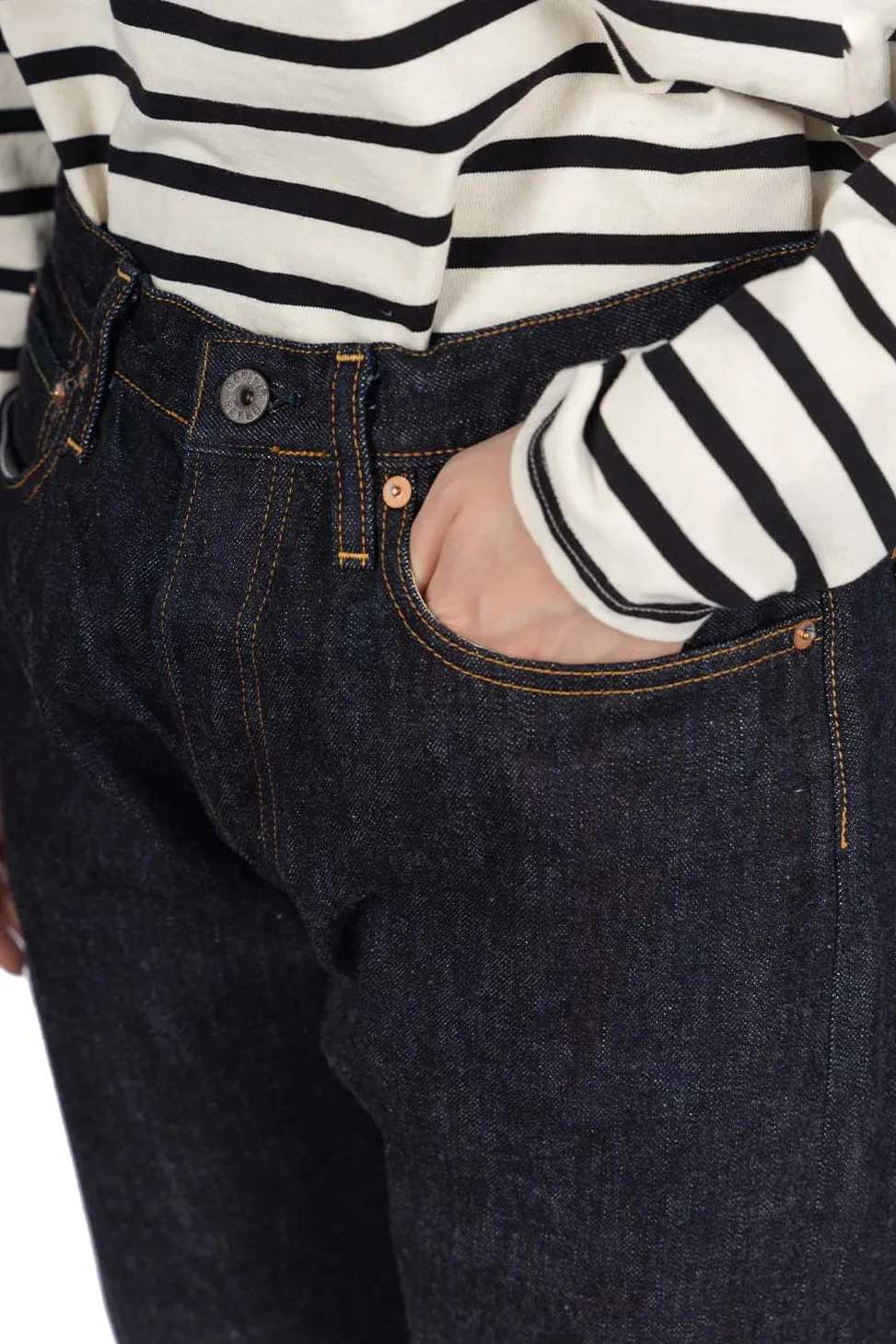 Hot Kapital 14oz Denim TH Straight - One Wash