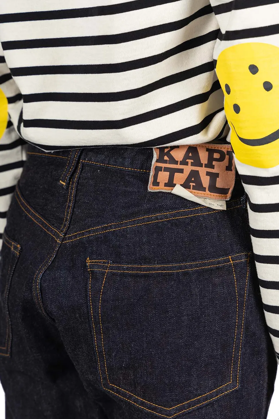 Hot Kapital 14oz Denim TH Straight - One Wash