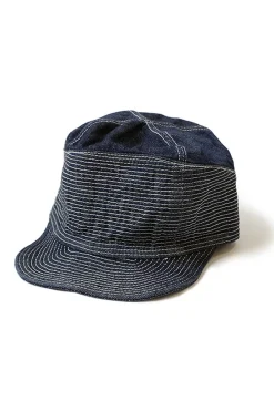 Sale Kapital 11.5oz Denim THE OLD MAN AND THE SEA Cap - 2 Colors