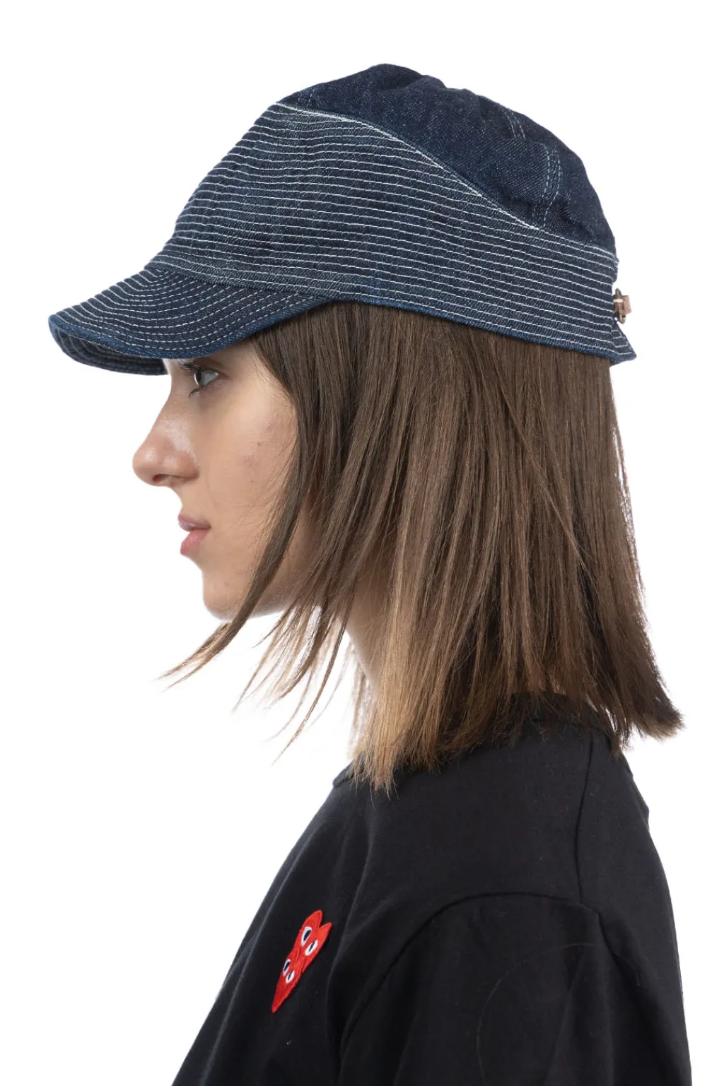 Best Kapital 11.5oz Denim THE OLD MAN AND THE SEA Cap - 2 Colors