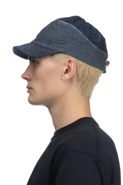 Sale Kapital 11.5oz Denim THE OLD MAN AND THE SEA Cap - 2 Colors
