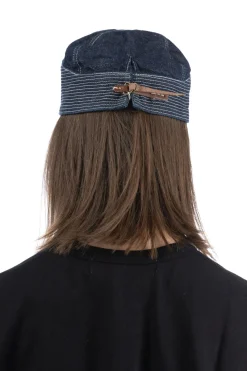Best Kapital 11.5oz Denim THE OLD MAN AND THE SEA Cap - 2 Colors
