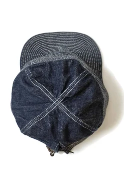 Best Kapital 11.5oz Denim THE OLD MAN AND THE SEA Cap - 2 Colors
