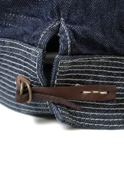 Sale Kapital 11.5oz Denim THE OLD MAN AND THE SEA Cap - 2 Colors