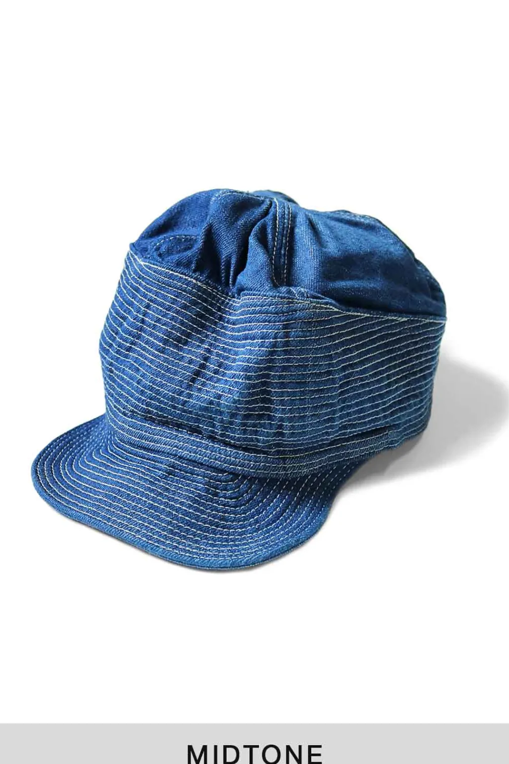 Best Kapital 11.5oz Denim THE OLD MAN AND THE SEA Cap - 2 Colors