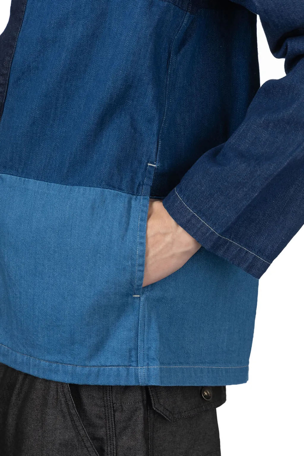 New Kapital 8oz Denim 4TONE KAKASHI Shirt