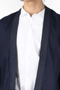 Online Kapital 8oz IDG×IDG Denim KAKASHI Shirt (FUROSHIKI) - Indigo