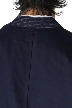 Online Kapital 8oz IDG×IDG Denim KAKASHI Shirt (FUROSHIKI) - Indigo