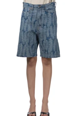 Clearance Kapital 12oz MAGPIE Denim 5P Shorts - Light