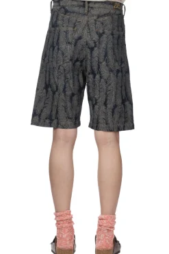 New Kapital 12oz MAGPIE Denim 5P Shorts - Dark