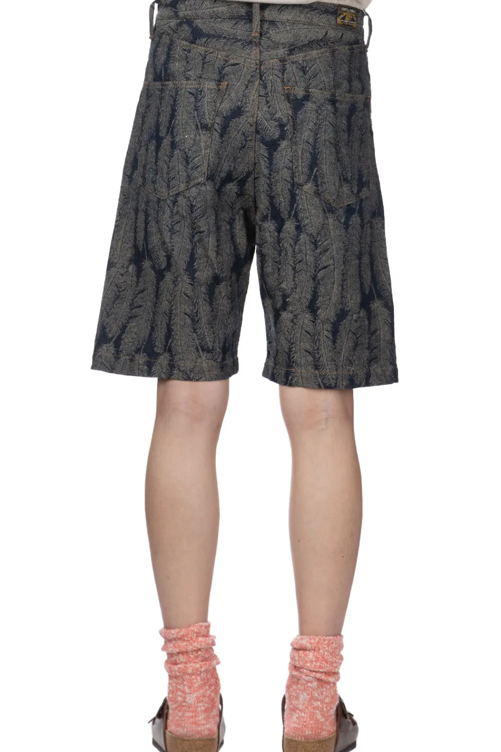 New Kapital 12oz MAGPIE Denim 5P Shorts - Dark
