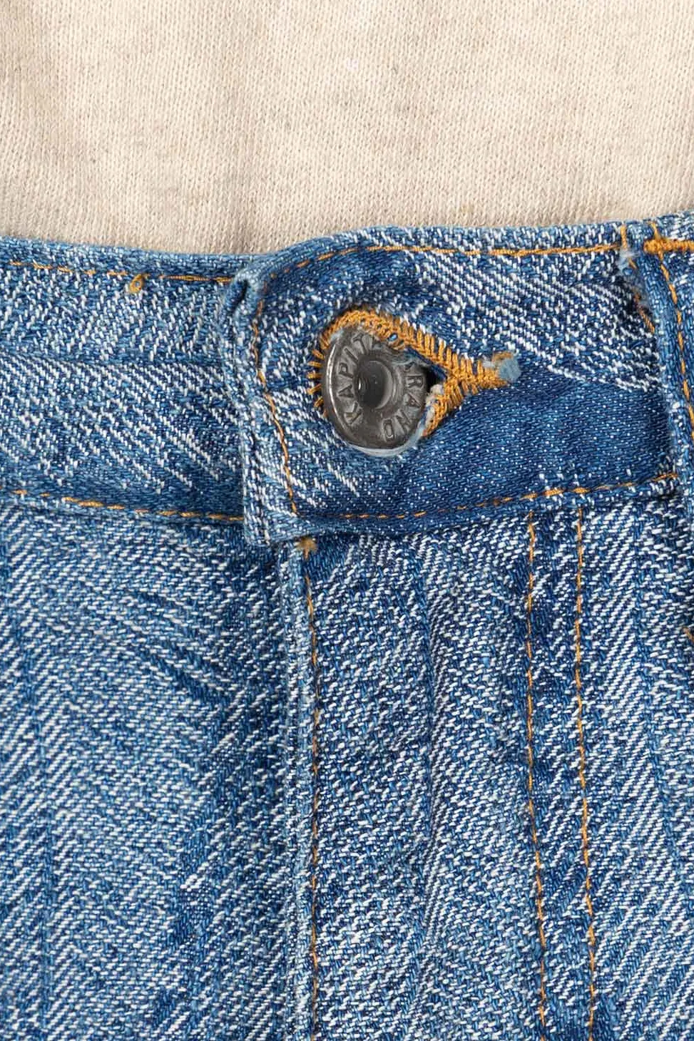 Clearance Kapital 12oz MAGPIE Denim 5P Shorts - Light