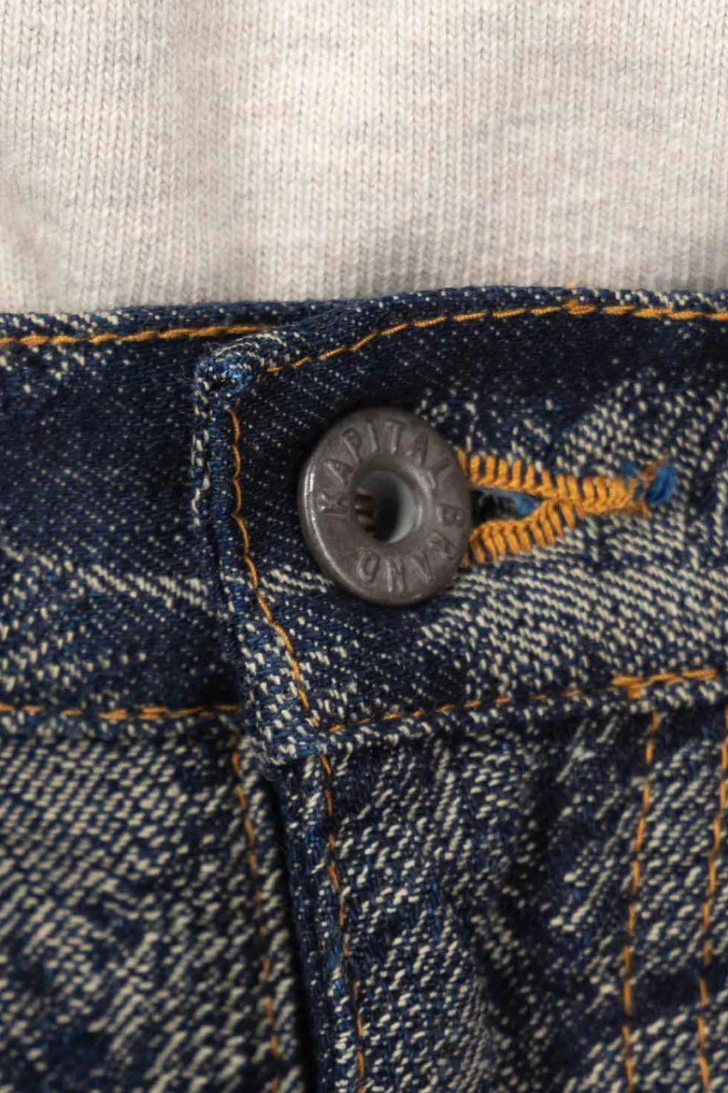 New Kapital 12oz MAGPIE Denim 5P Shorts - Dark