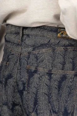New Kapital 12oz MAGPIE Denim 5P Shorts - Dark