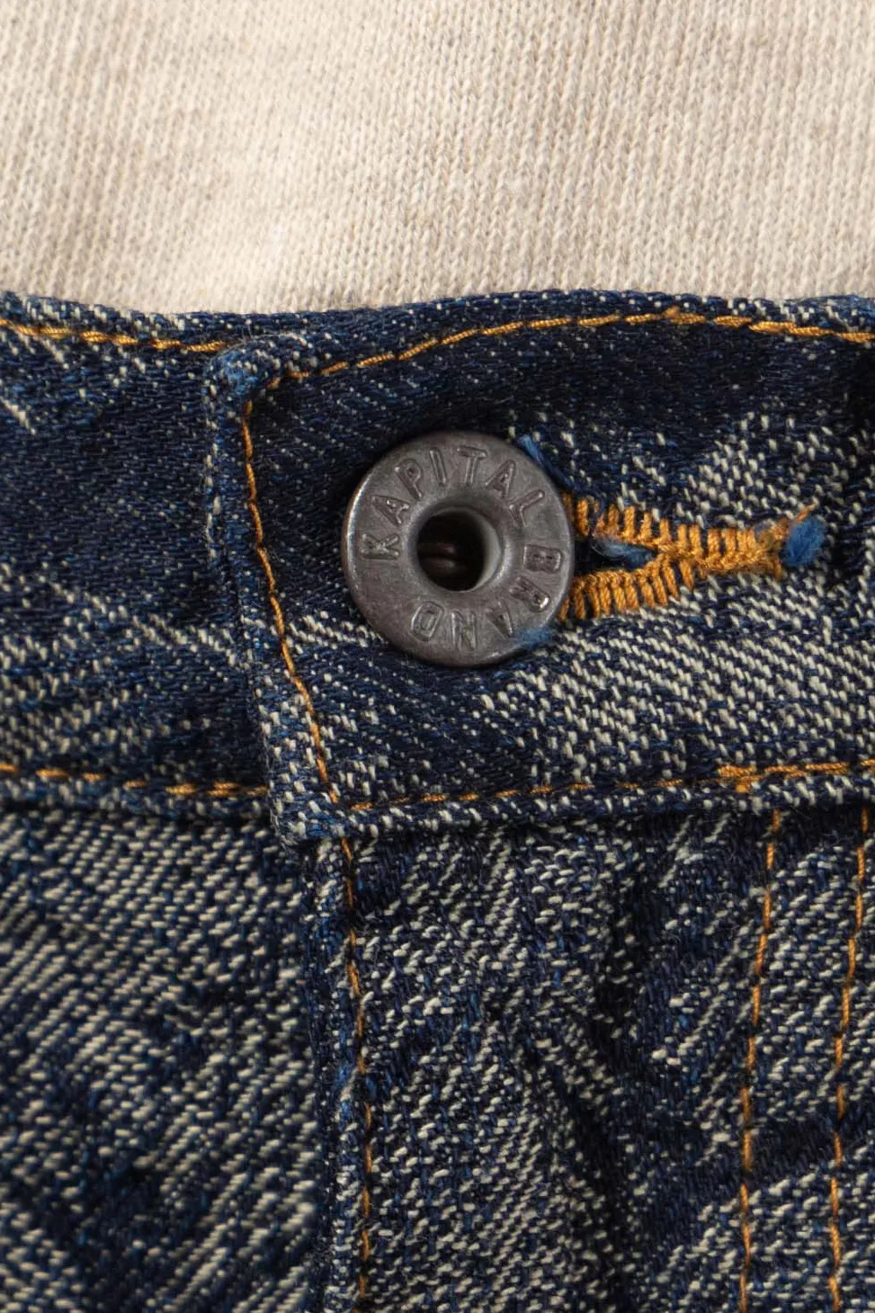 Discount Kapital 12oz MAGPIE Denim 5P Shorts - Dark
