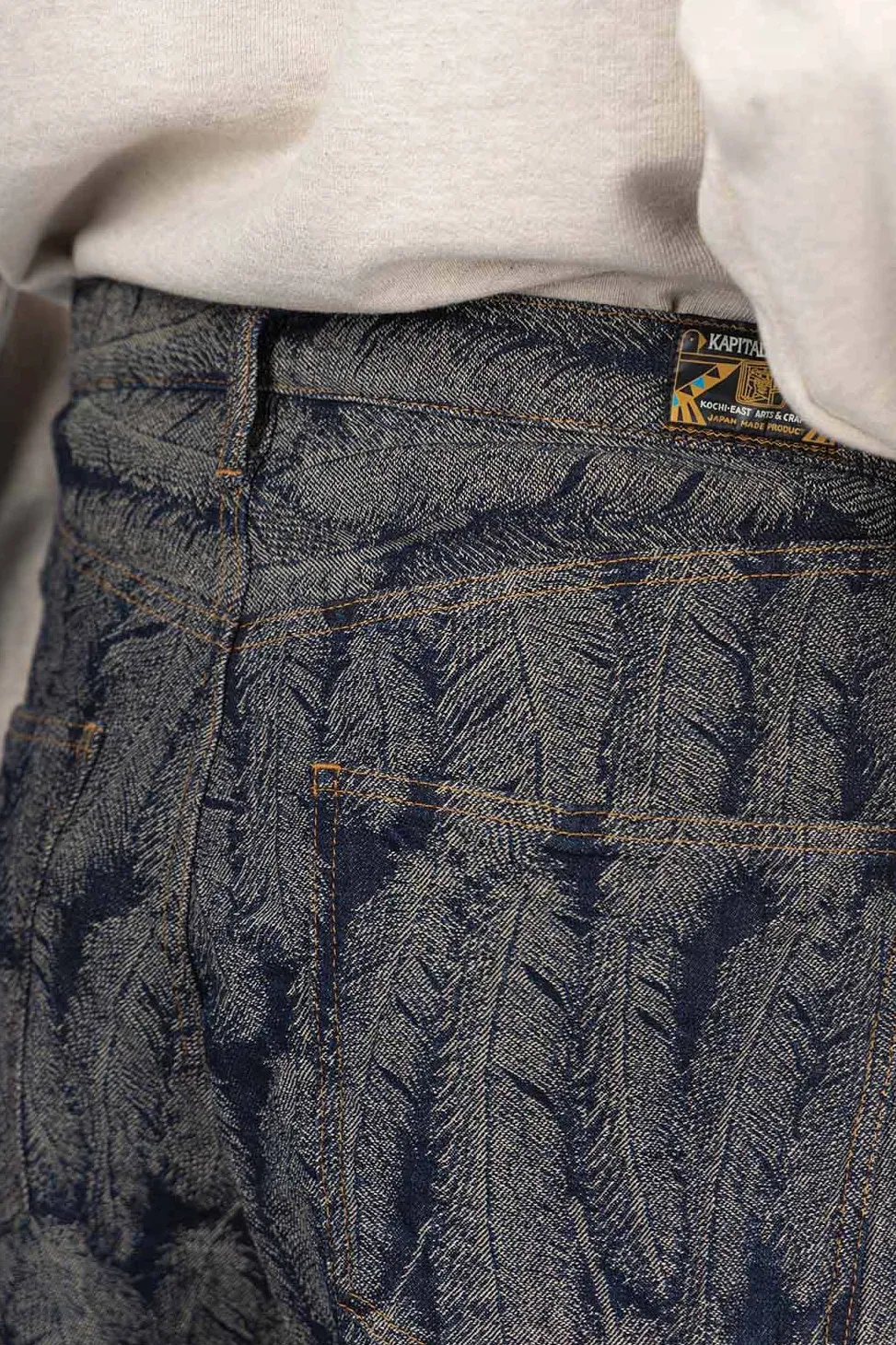 Discount Kapital 12oz MAGPIE Denim 5P Shorts - Dark