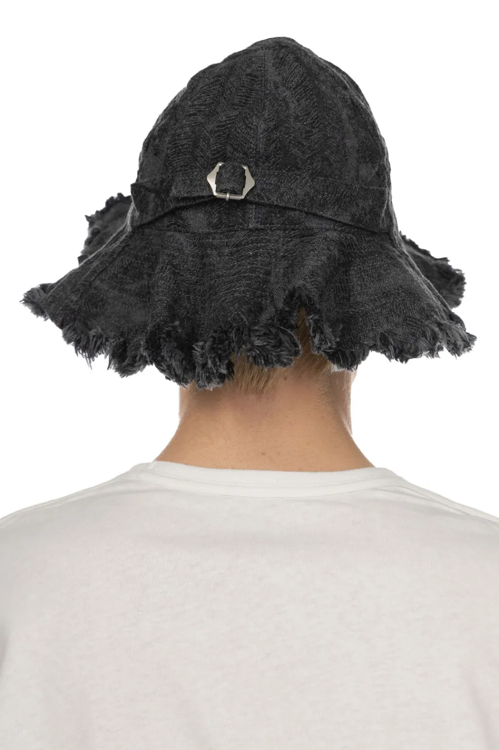 Online Kapital 12oz Magpie Denim RADIO Tulip Hat - Black x Black