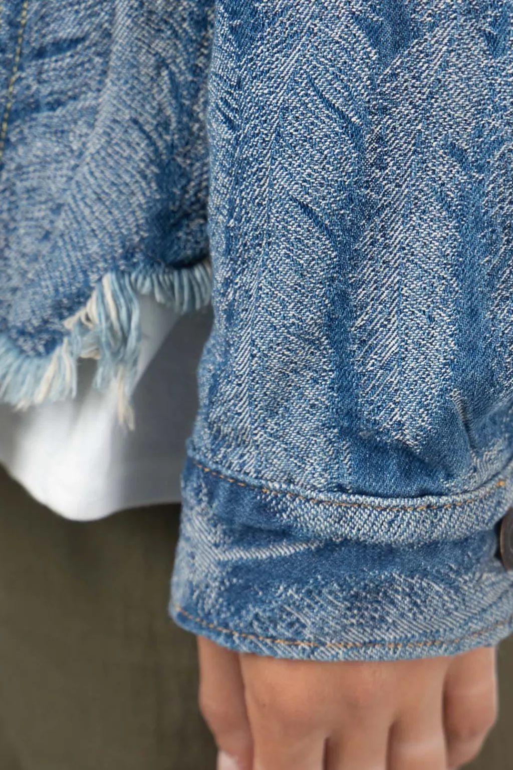 Clearance Kapital 12oz MAGPIE Denim 3rd JKT - Light