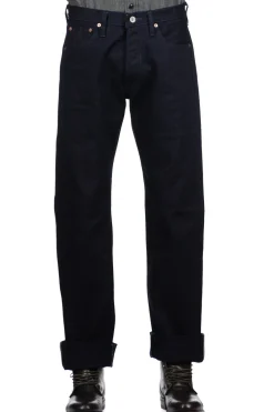 New Iron Heart 14oz Selvedge Denim Straight Cut Jeans - Indigo