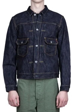 Hot Iron Heart 16oz Slubby Selvedge Denim Type II Jacket - Indigo