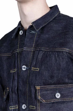 Hot Iron Heart 16oz Slubby Selvedge Denim Type II Jacket - Indigo