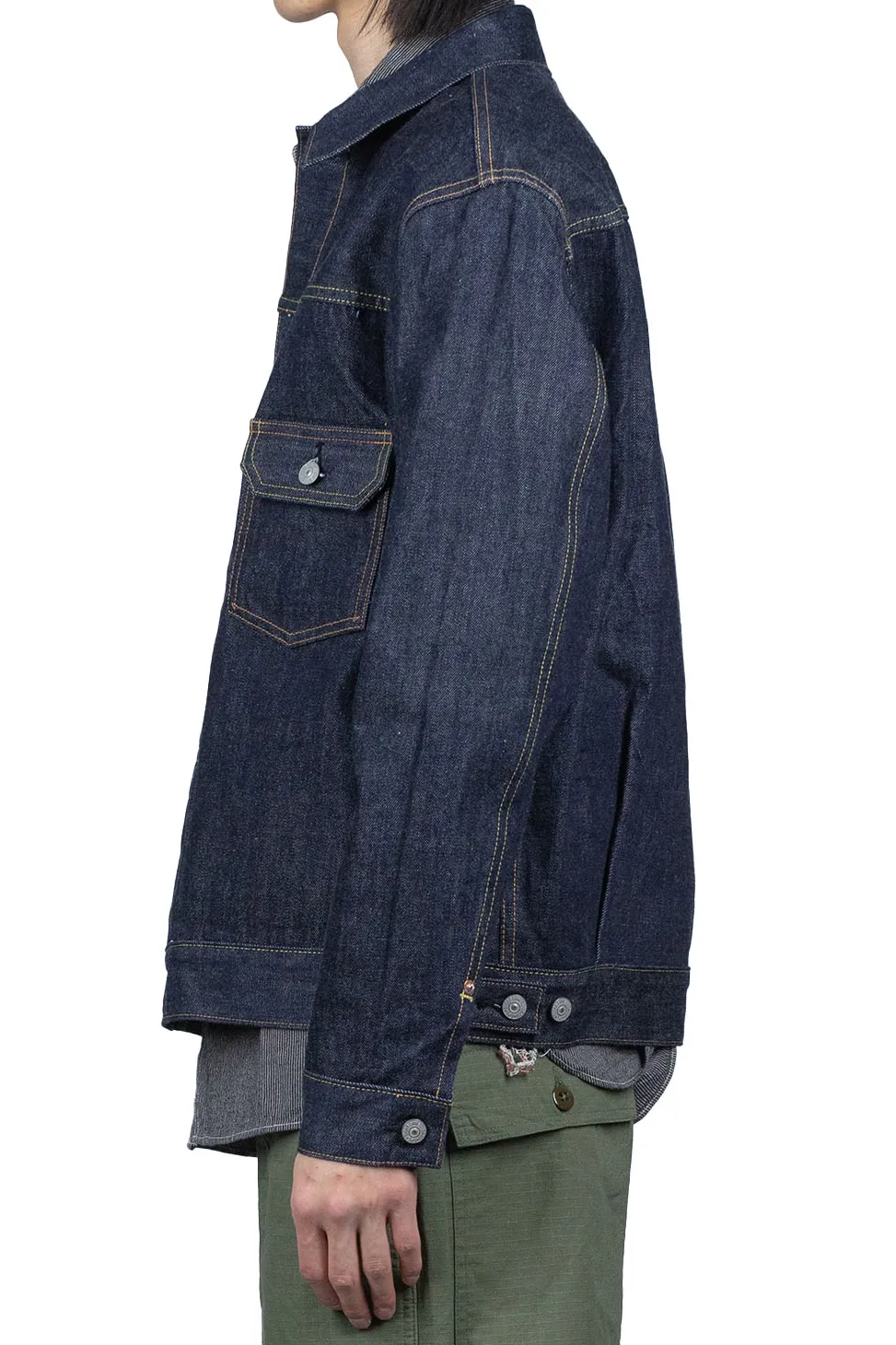 Discount Sugar Cane 14.25oz TYPE II Denim Jacket 1953 Model