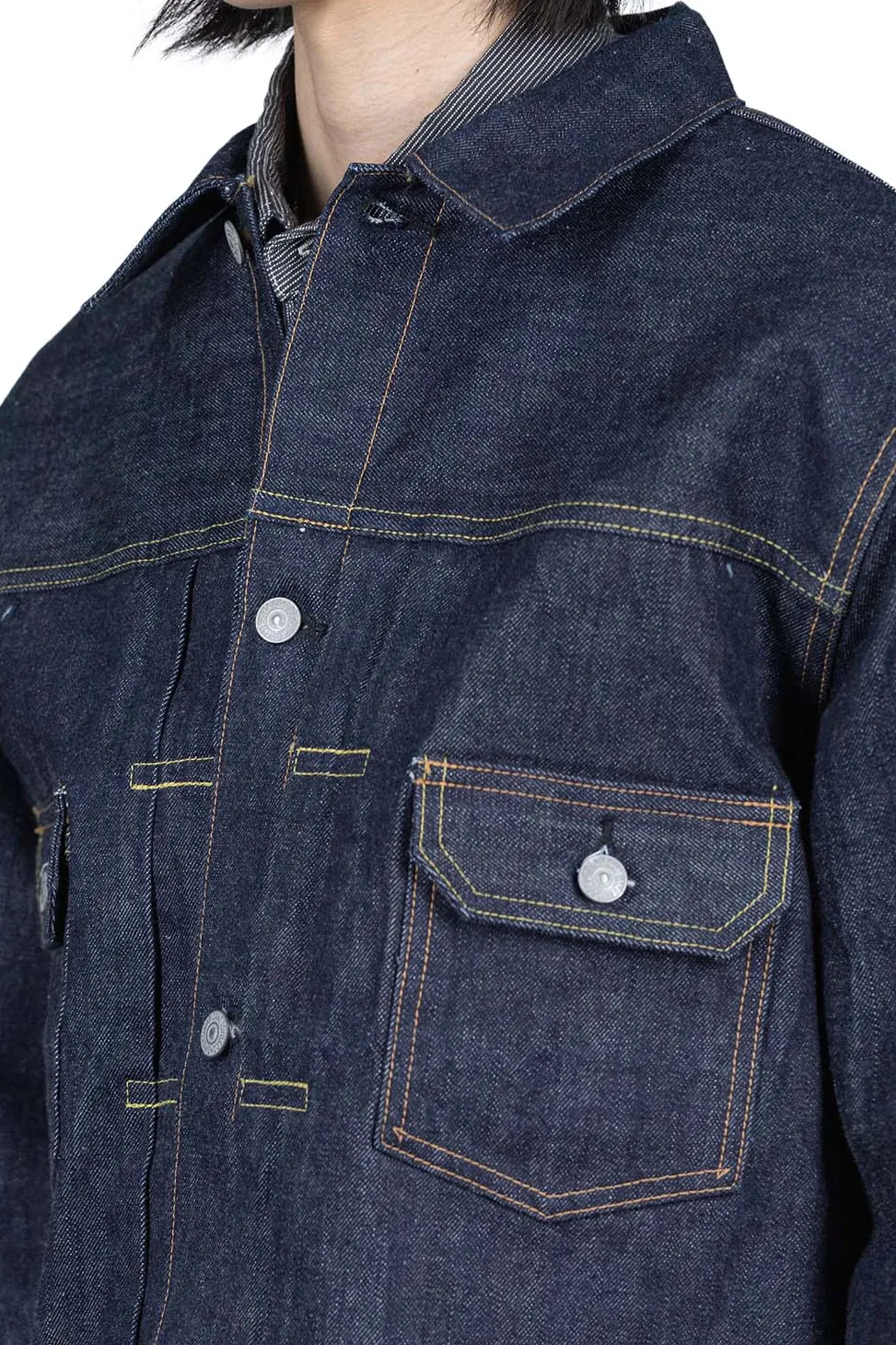 Discount Sugar Cane 14.25oz TYPE II Denim Jacket 1953 Model