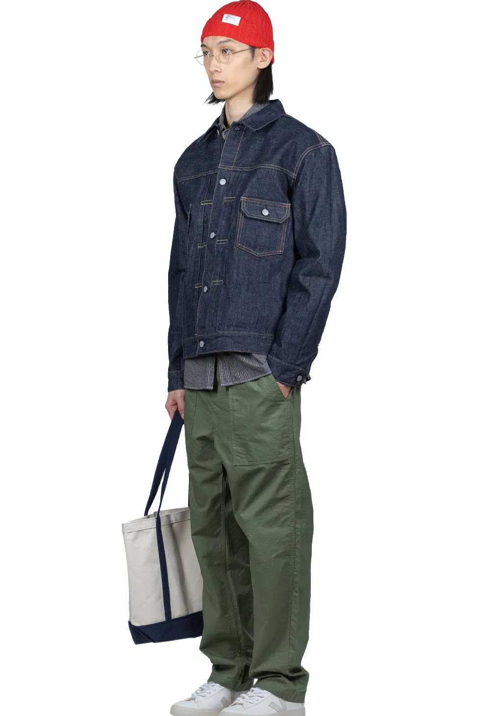 Discount Sugar Cane 14.25oz TYPE II Denim Jacket 1953 Model