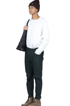 Sale South2 West8 2P Cycle Pant - Fleece Lined Jersey - Green