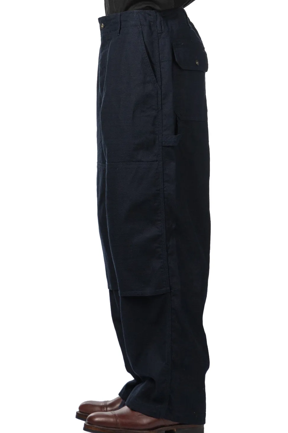 New Engineered Garments Painter Pant - Dk.Navy CL Java Cloth