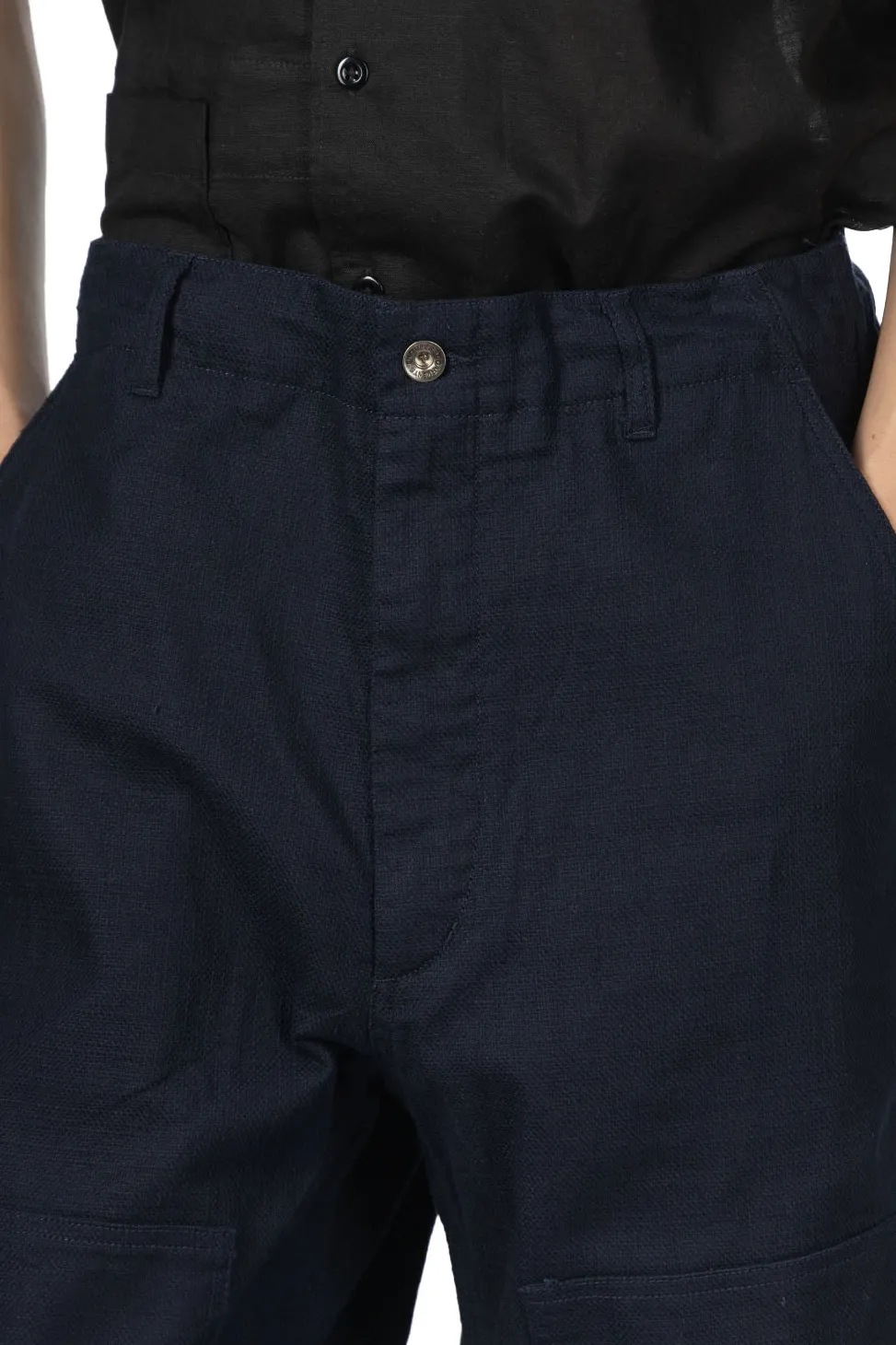 New Engineered Garments Painter Pant - Dk.Navy CL Java Cloth