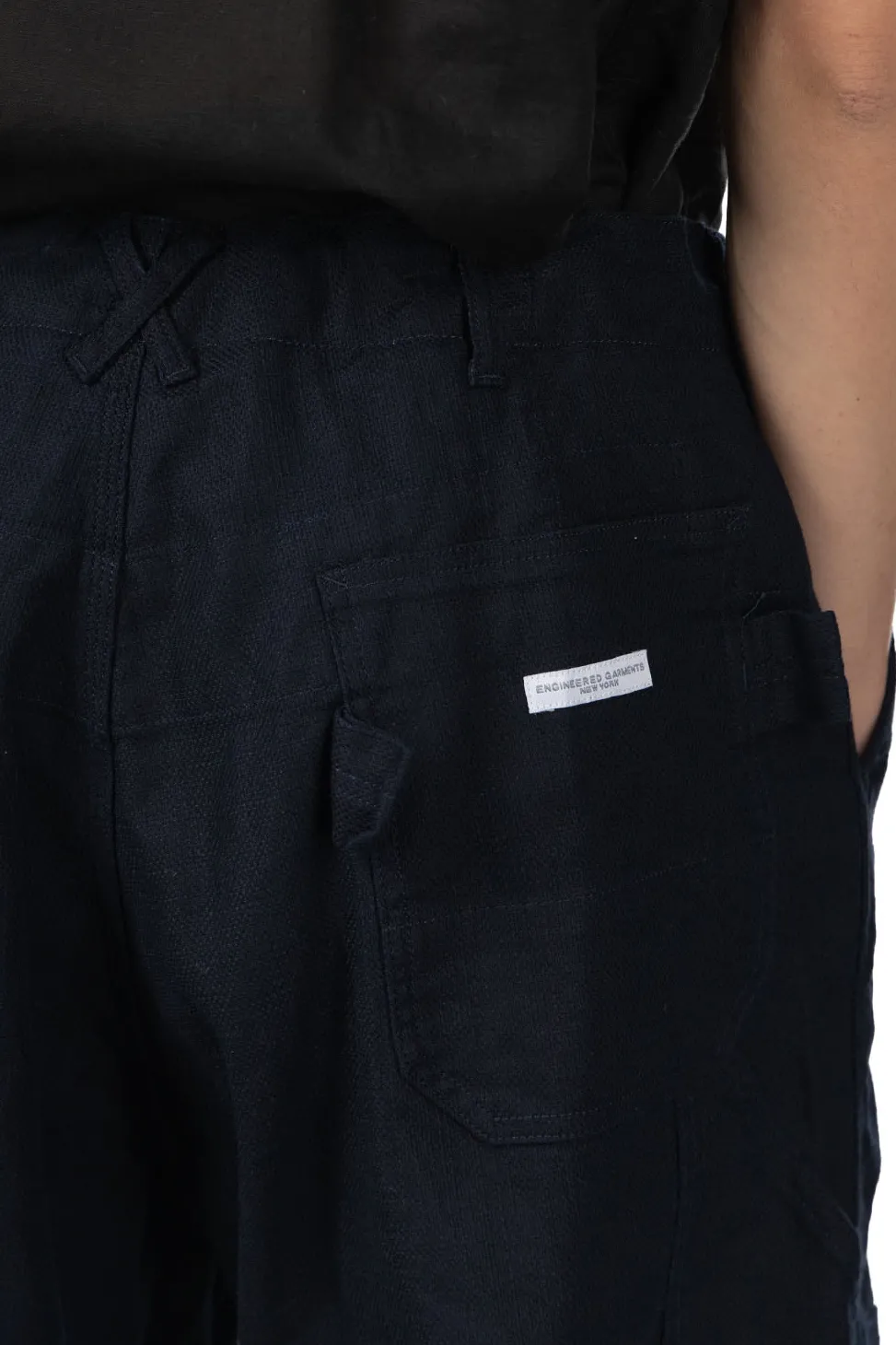 New Engineered Garments Painter Pant - Dk.Navy CL Java Cloth