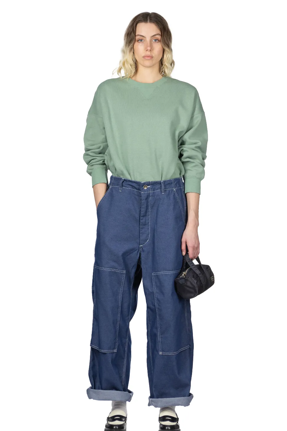 Discount Engineered Garments Painter Pant - Indigo CP Denim