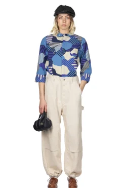 Fashion Engineered Garments Painter Pant - Natural CL Java Cloth