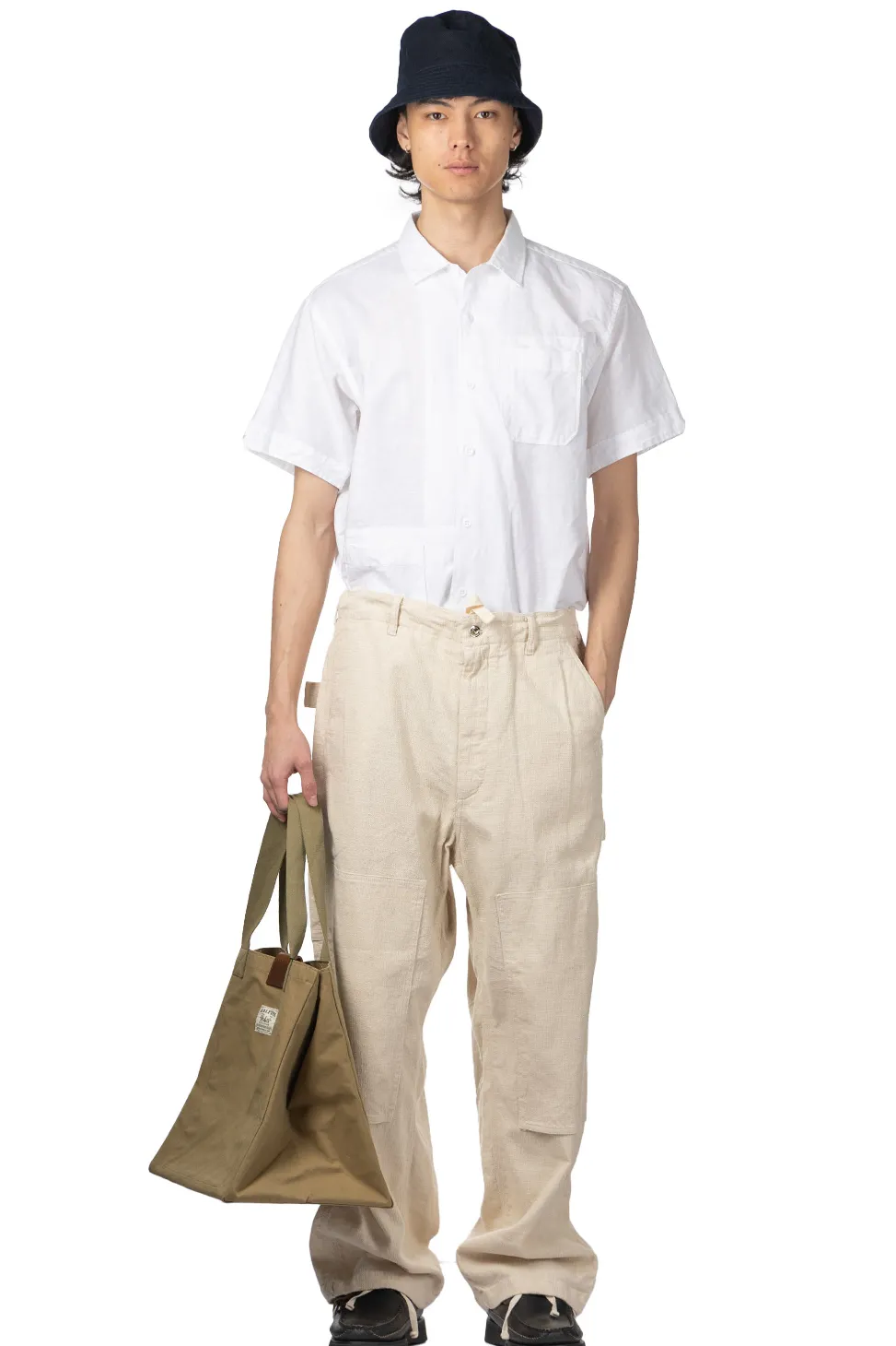 Outlet Engineered Garments Painter Pant - Natural CL Java Cloth