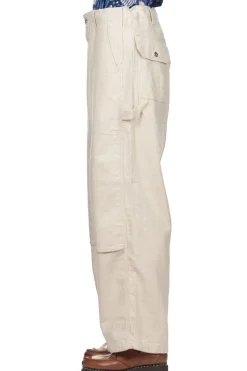 Fashion Engineered Garments Painter Pant - Natural CL Java Cloth