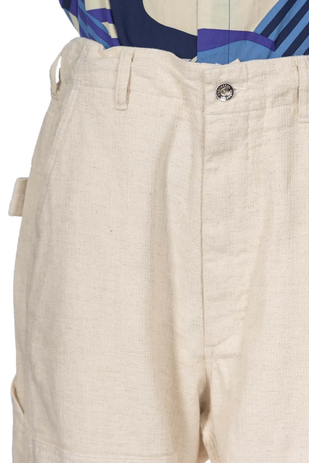Fashion Engineered Garments Painter Pant - Natural CL Java Cloth