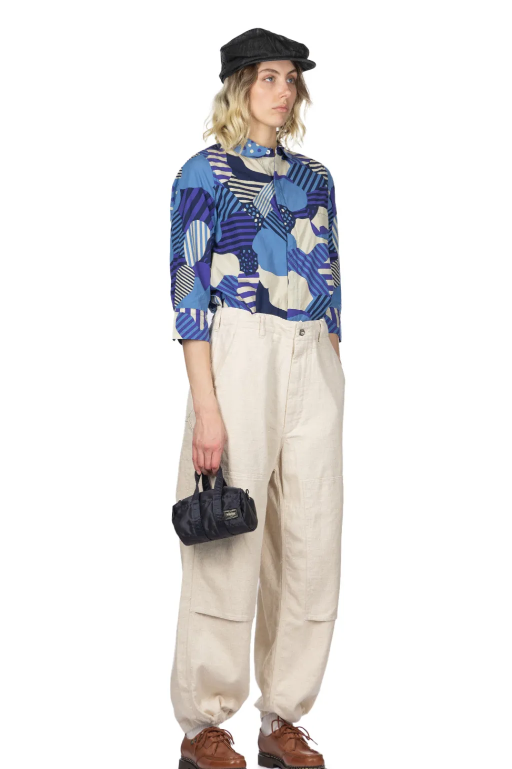Fashion Engineered Garments Painter Pant - Natural CL Java Cloth
