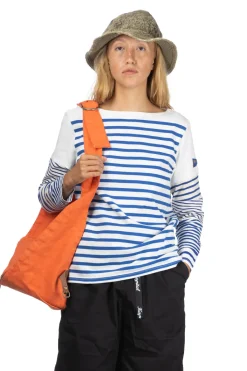 Clearance Kapital PANEL Stripe Jersey Hippie Sleeve T