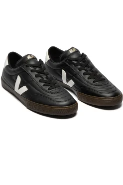 Discount VEJA Panenka Leather Black White