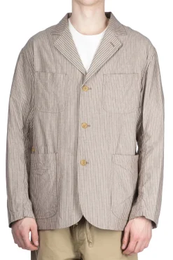 Online ts(s) 4+1 Patch Pocket Jacket - Brown