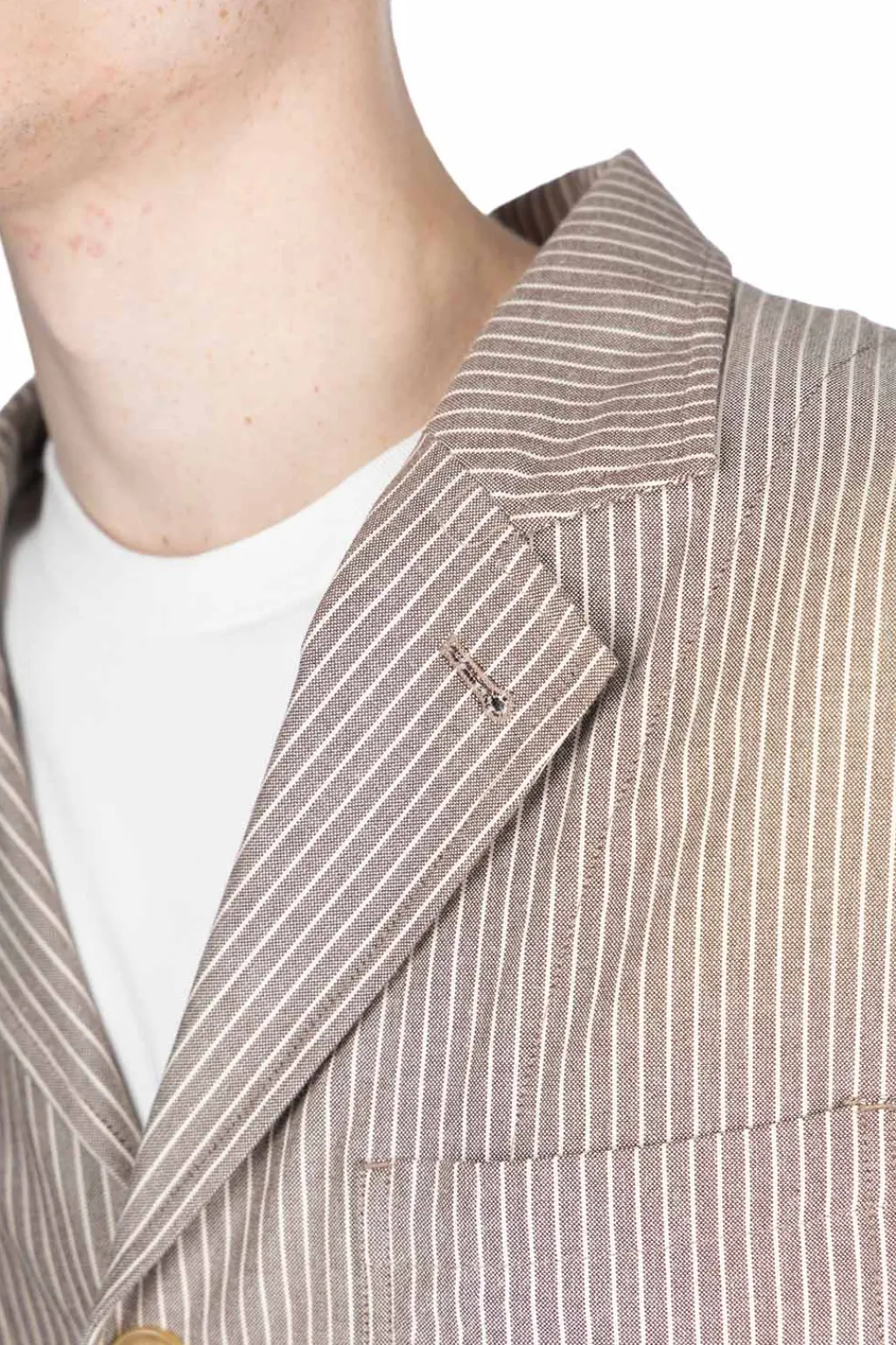 Online ts(s) 4+1 Patch Pocket Jacket - Brown