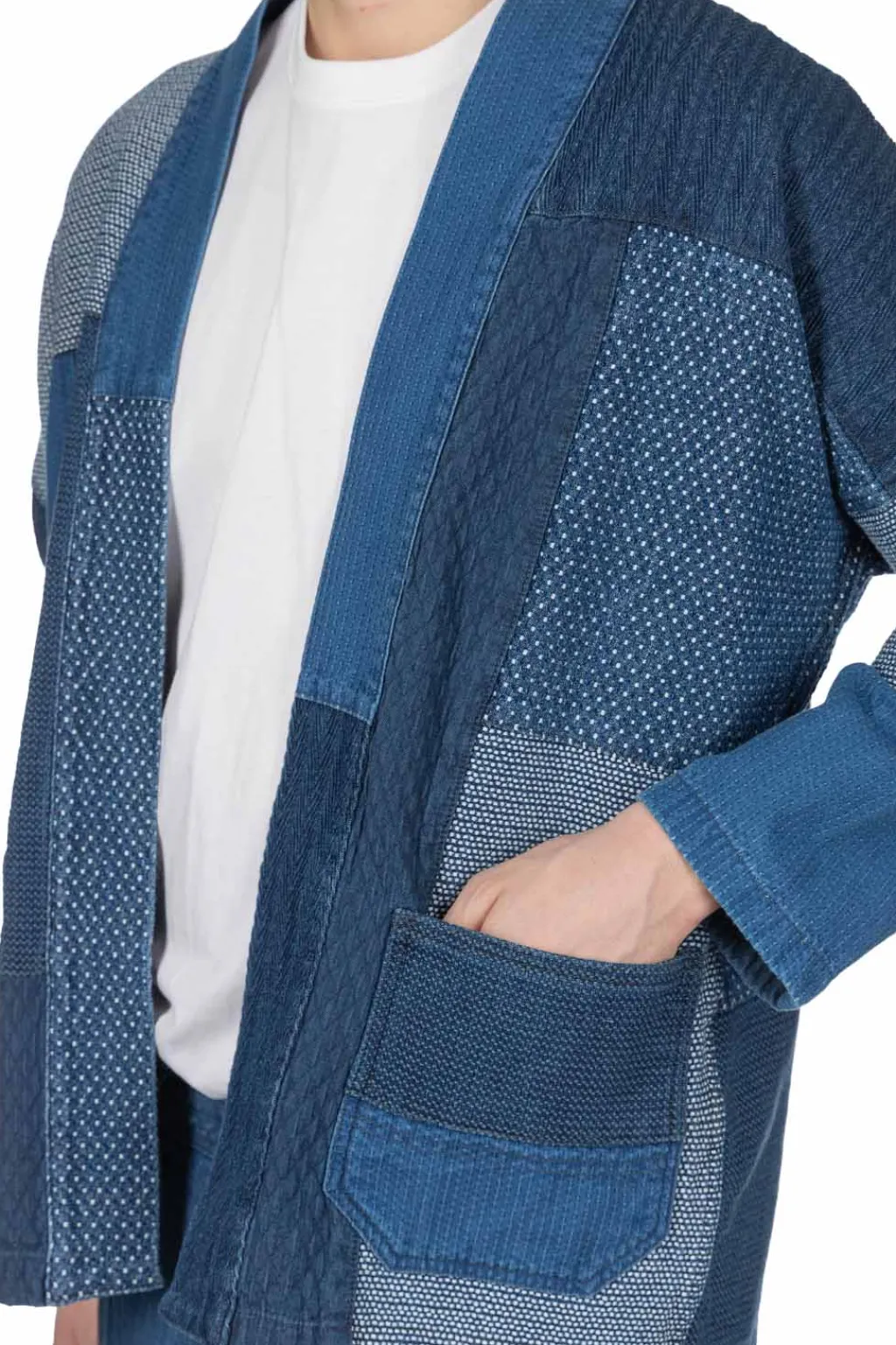 Sale FDMTL Patchwork Haori Jacket 3 Years Wash