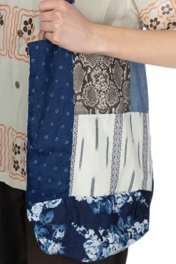Online Kapital Patchwork NOVEL Tote Bag in 4 Color Choices