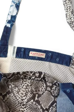 Online Kapital Patchwork NOVEL Tote Bag in 4 Color Choices