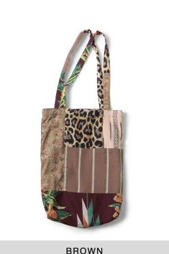 Online Kapital Patchwork NOVEL Tote Bag in 4 Color Choices