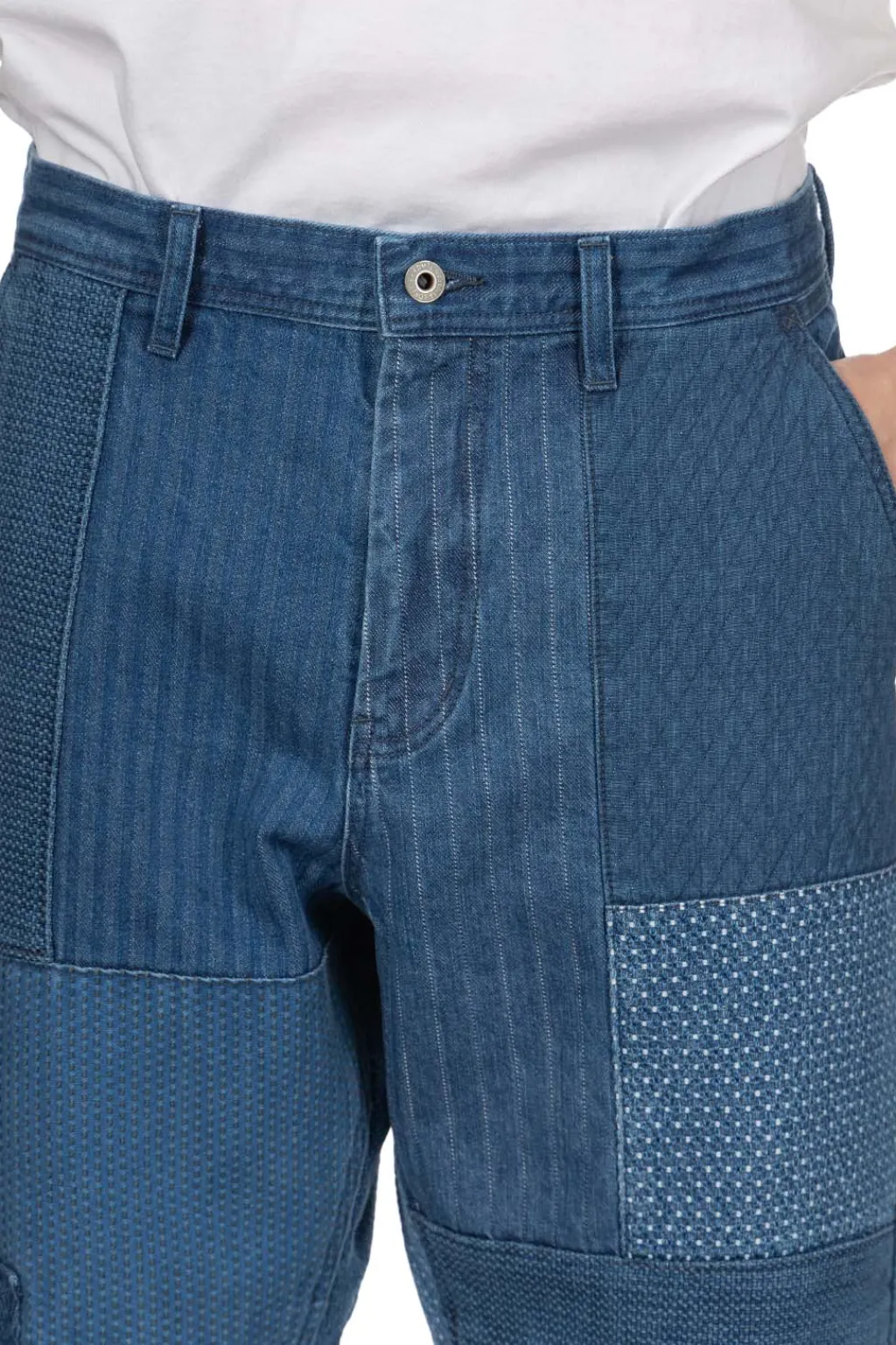 Hot FDMTL Patchwork Pants 3 Years Wash