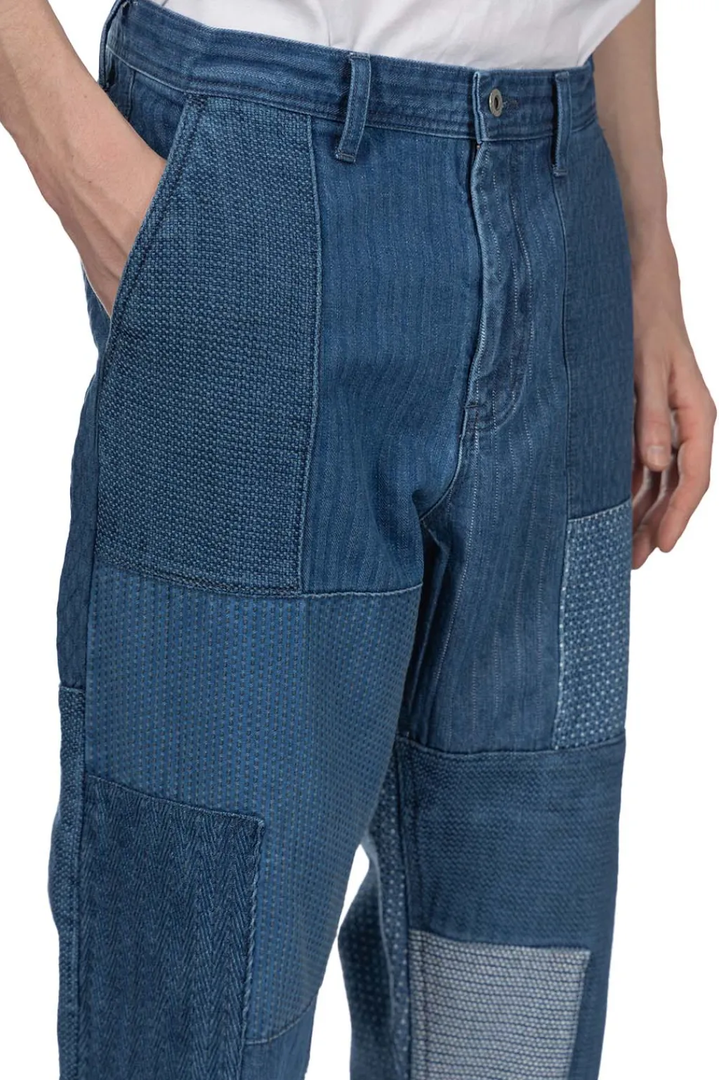 Hot FDMTL Patchwork Pants 3 Years Wash