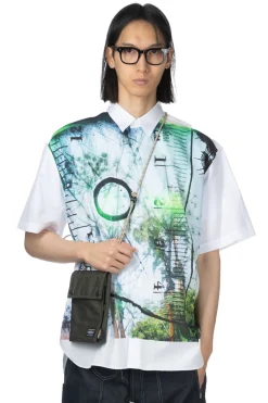 Outlet Comme Des Garcons Homme Pattern Shirt - A White